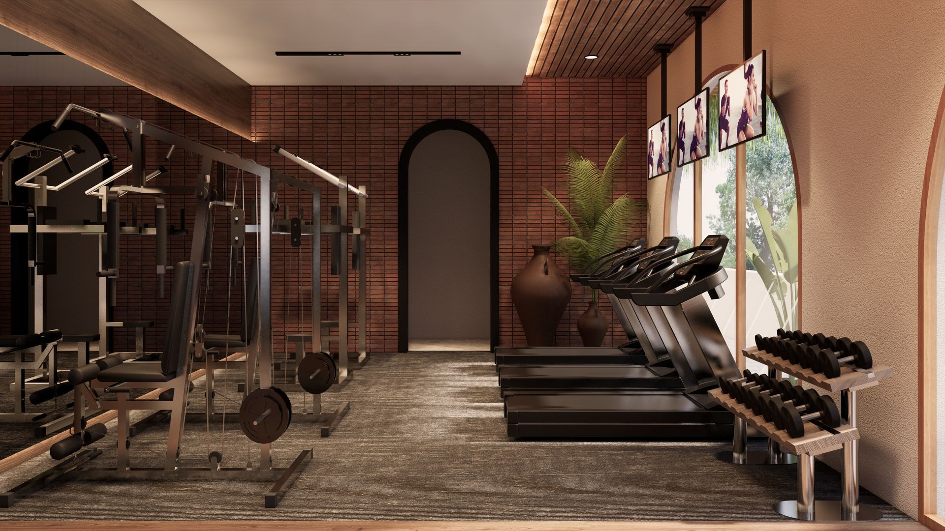 Gym, Sauna & Co-working